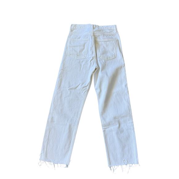 AGOLDE 90s Crop Jean Element Wash Raw Hem - Picture 3 of 10